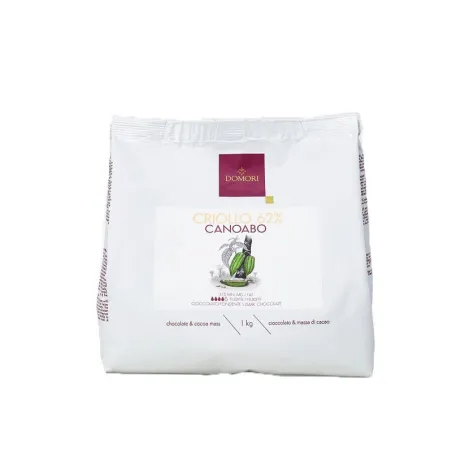 Copertura di cioccolato fondente Domori, Criollo 66%, 1 kg