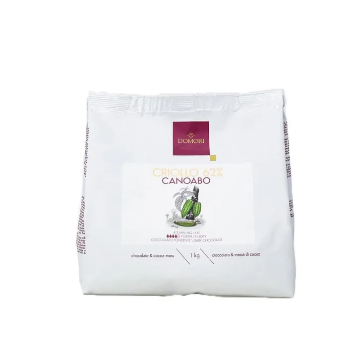 Couverture sombre Domori, Criollo 66%, 1 kg