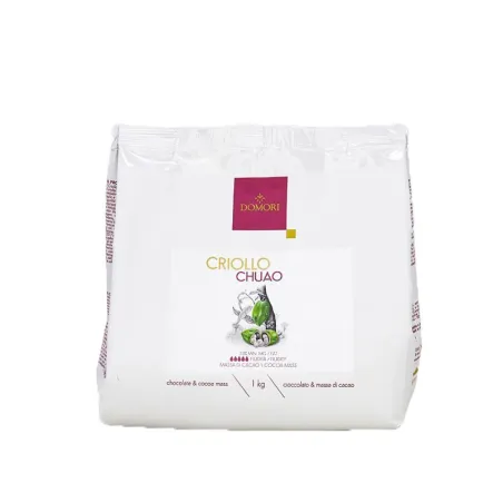 Copertura di cioccolato fondente Domori, Criollo 75%, 1 kg