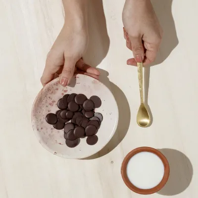 Copertura di cioccolato fondente Domori, Peru 72%, 0,5 kg