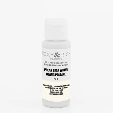 Polar White cocoa butter for pralines and chocolate figures