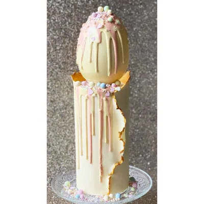 Drip Cake Glasur Pastell Pink, 315 g