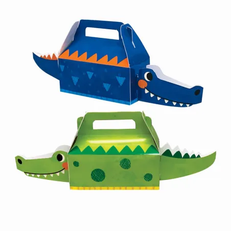 Alligator gift box, 4 pieces
