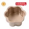 Stampo da forno a fiori 2in1 oro rosa