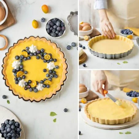 Tartes baking dish with lifting base design Ø 25cm