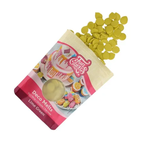 Glassa per torte verde lime, 250 g per torte dall'aspetto elegante e lucido