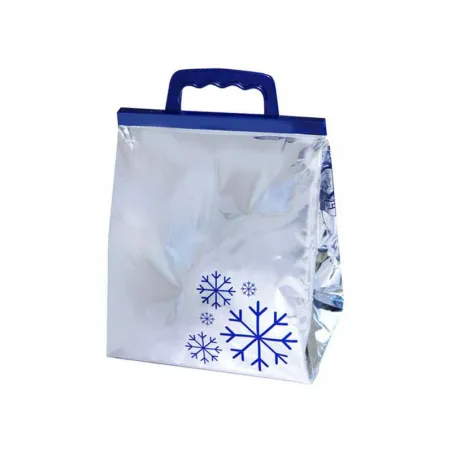 Cooler bag with base 25 x 22 x 15 cm for ice-cold transportation
