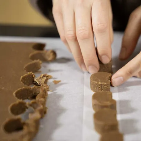 Amande Gianduja, ferme à la coupe, 150 g