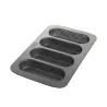 Plaque à mini-baguettes pour des petites baguettes croustillantes