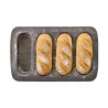 Teglia per mini baguette per baguette piccole e croccanti