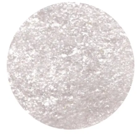 Poudre de mica argent-blanc pour des couleurs brillantes