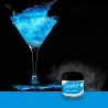 Glitter per cocktail blu per drink scintillanti
