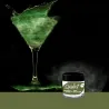 Glitter for cocktails Dark green for dazzling drinks
