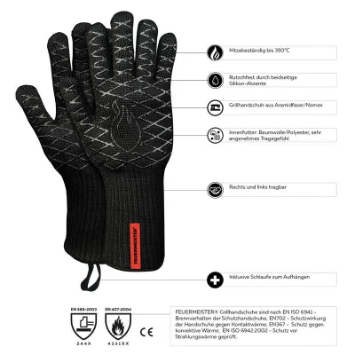 Guanto da grill/forno S fino a 350 °C