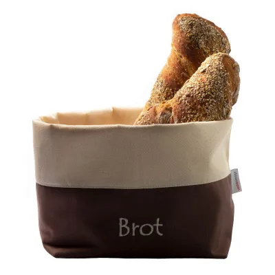 Brotbeutel Braun für lange Frischhaltung