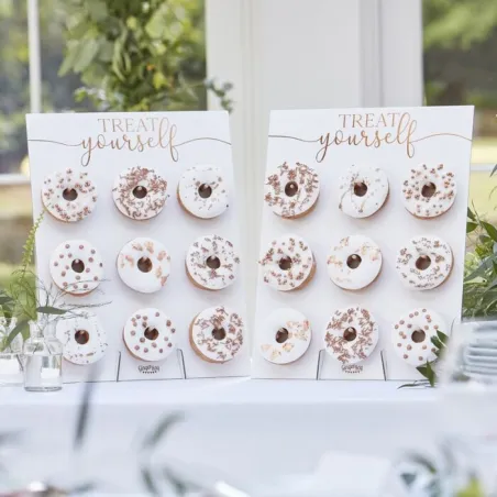 Elegant donut wall, 2 pieces