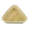 Panier de fermentation triangulaire, 23 cm pour des pains parfaits