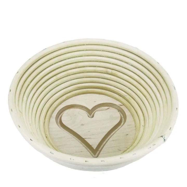 Panier de fermentation rond cœur, Ø 19 cm pour des pains parfaits