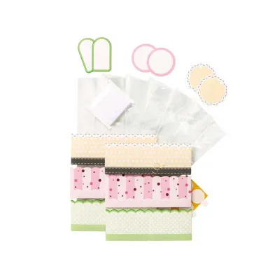 Mini cookie packaging set, 6 pieces for fine gifts