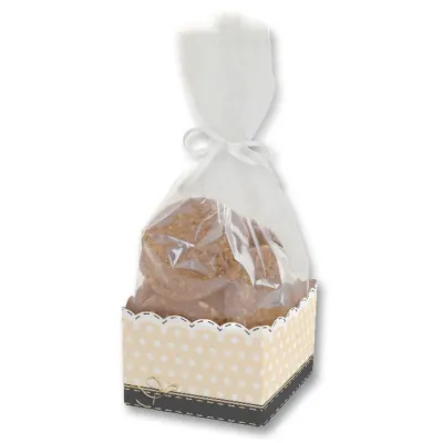 Gebäck-Verpackungsset Mini, 6 Stück für edle Geschenke