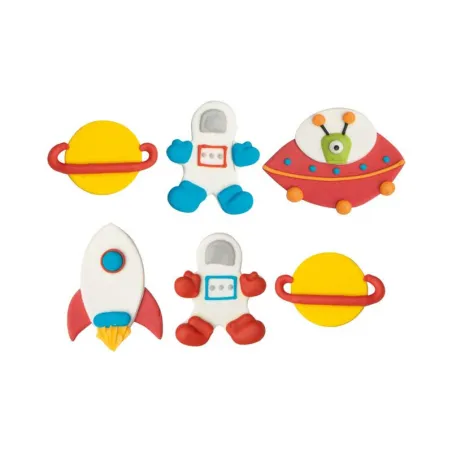 Space sugar decorations