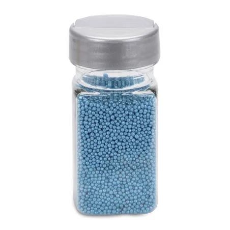 Perline di zucchero blu piccole 65 g