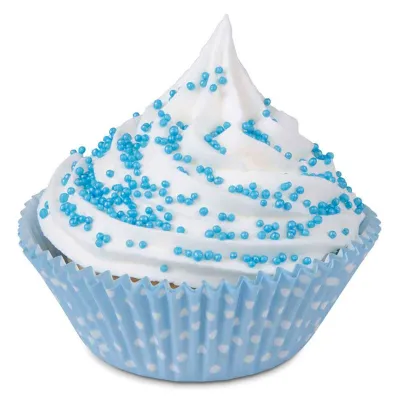 Perline di zucchero blu piccole 65 g