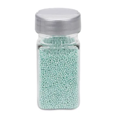 Zuckerperlen Türkis Klein 65 g