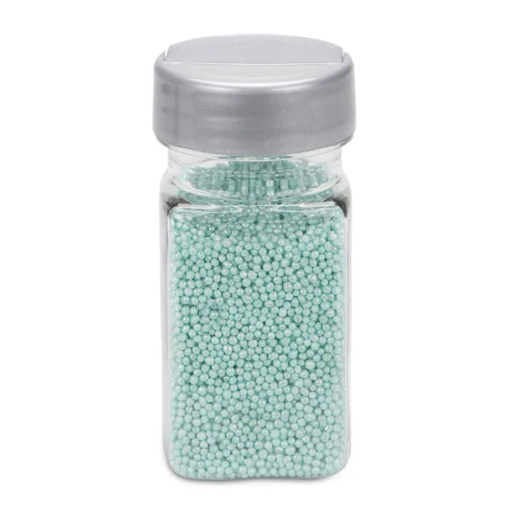 Perles de sucre Turquoise Petit 65 g