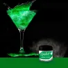 Glitter per cocktail verde per drink scintillanti