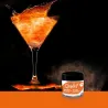 Glitter for cocktails Orange for dazzling drinks