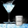 Glitter per cocktail Blu perlato per drink scintillanti