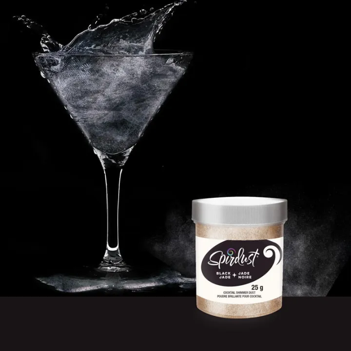 Paillettes pour cocktails Noir pour des boissons éblouissantes