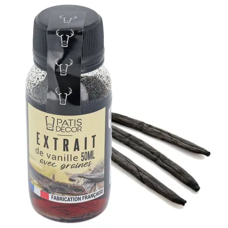 Vanilla extract with seeds, 50 ml