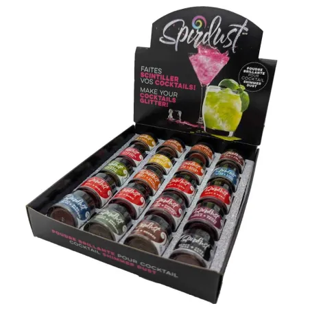 Glitter for cocktails Set for dazzling drinks