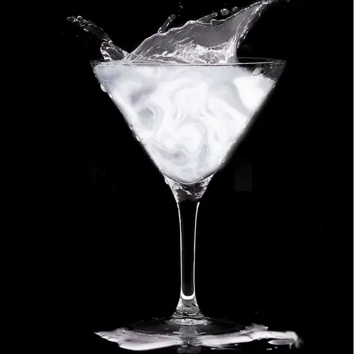 Glitter per cocktail Argento per drink scintillanti