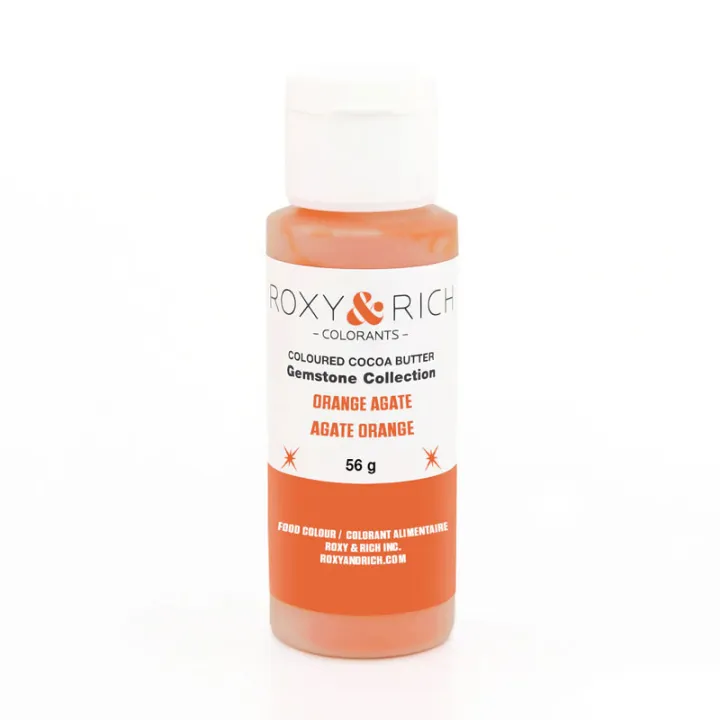 Beurre de cacao fortement scintillant Orange