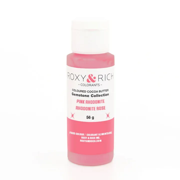 Cocoa butter highly glittering pink