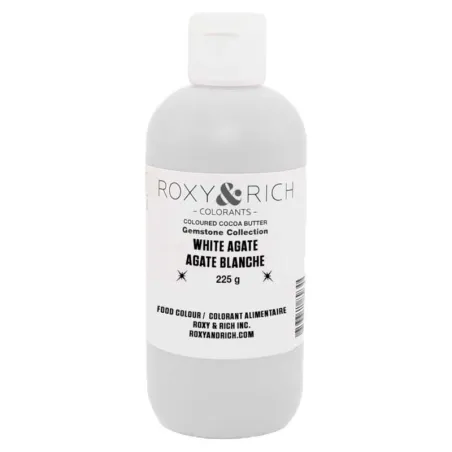 Burro di cacao forte bianco neve scintillante, 225 g