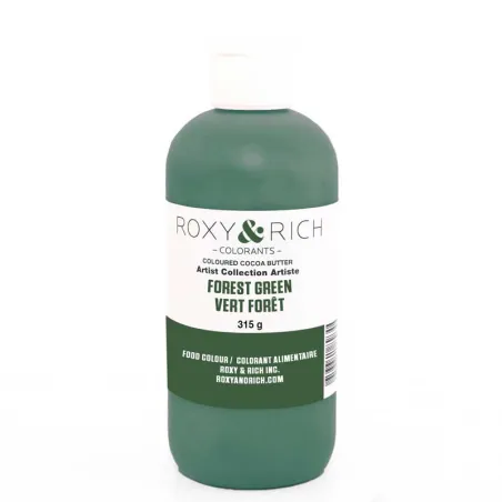 Beurre de cacao vert forêt, 315 g