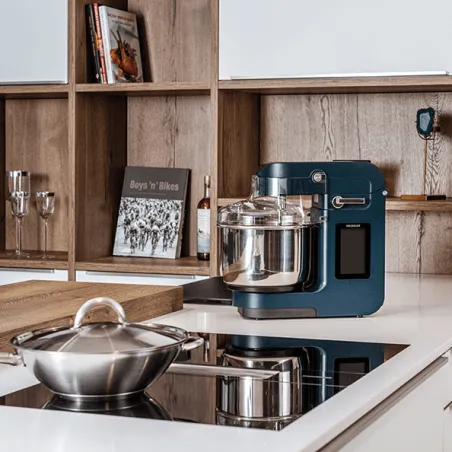 NOVA dough mixer from Häussler in steel blue