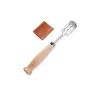 Wooden baker's knife with replaceable blade for bread