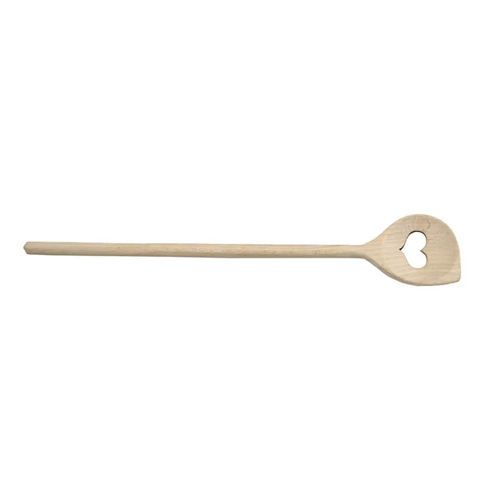 Set de cuillères en bois cœur pour des plats délicieux