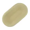 Oval wooden proofing baskets, grooved, 23 x 12 x 7 cm for perfect breads