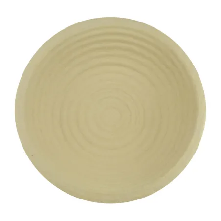 Ground wood proofing baskets, round, grooved, Ø 22 cm for perfect breads