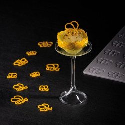 Hüppen silicone mold bee, 52 pieces