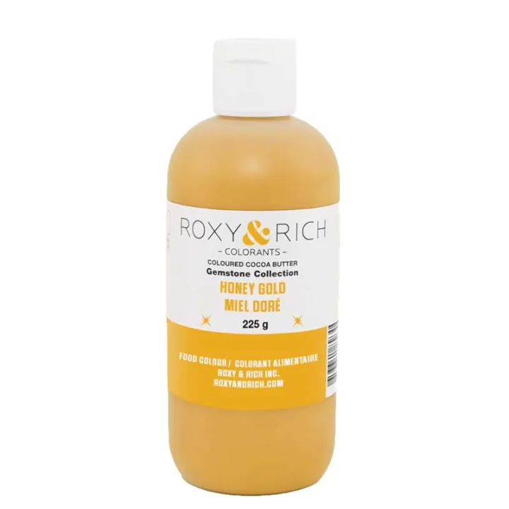 Cocoa butter highly glittering honey gold, 225 g