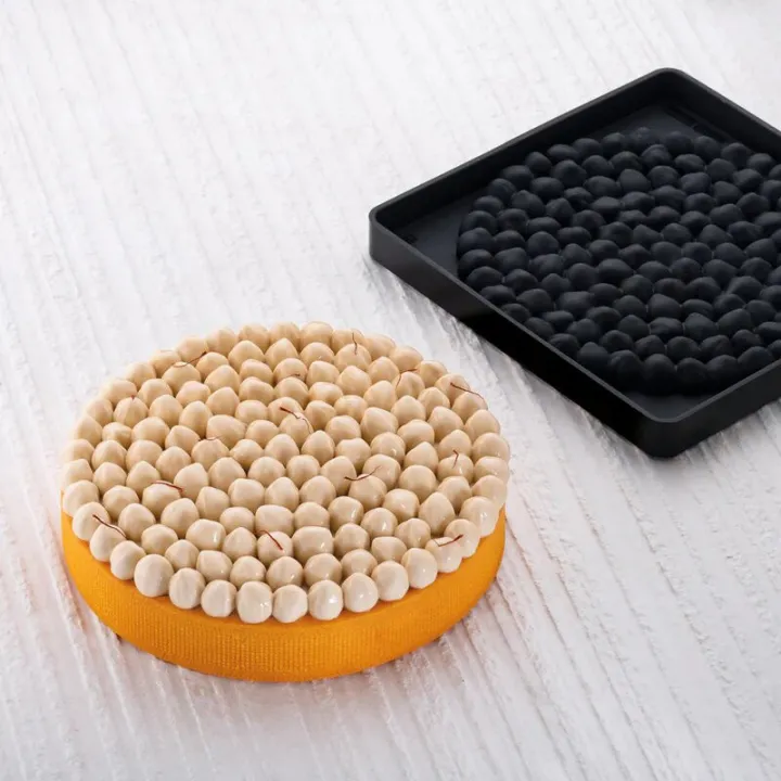 Silikonform Haselnuss Rund ⌀ 18 cm