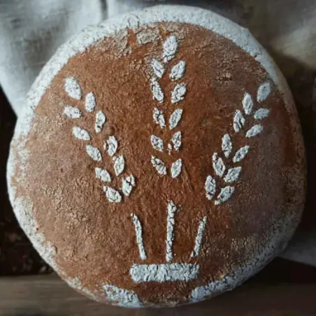 Stencil per farina Spiga per un motivo straordinario sui vostri pani