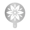 Flower flour stencil for an outstanding motif on your breads